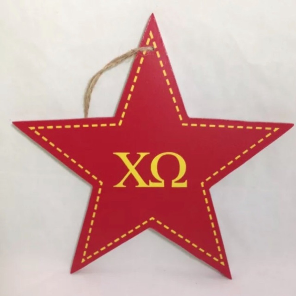 Chi Omega Fraternity Wall Decoration